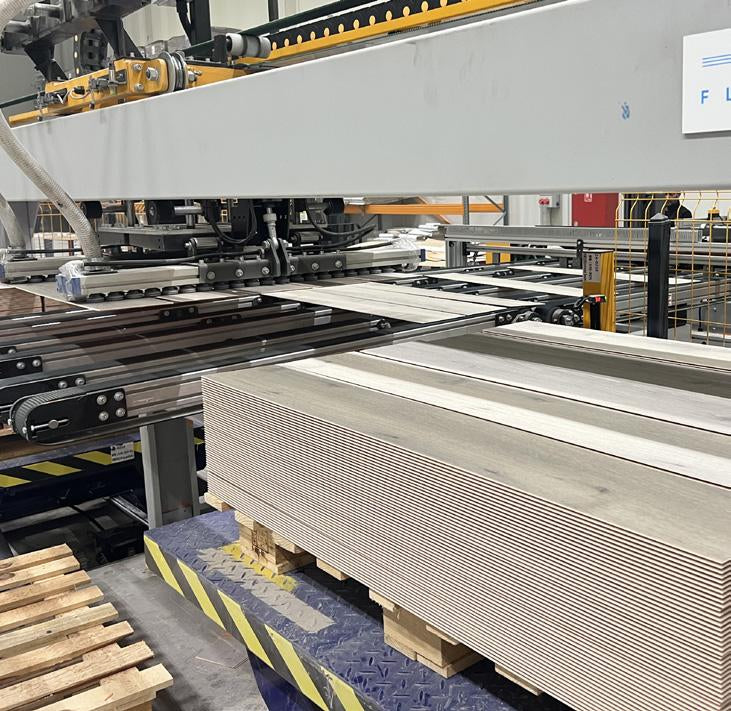 Rohplattenproduktion
