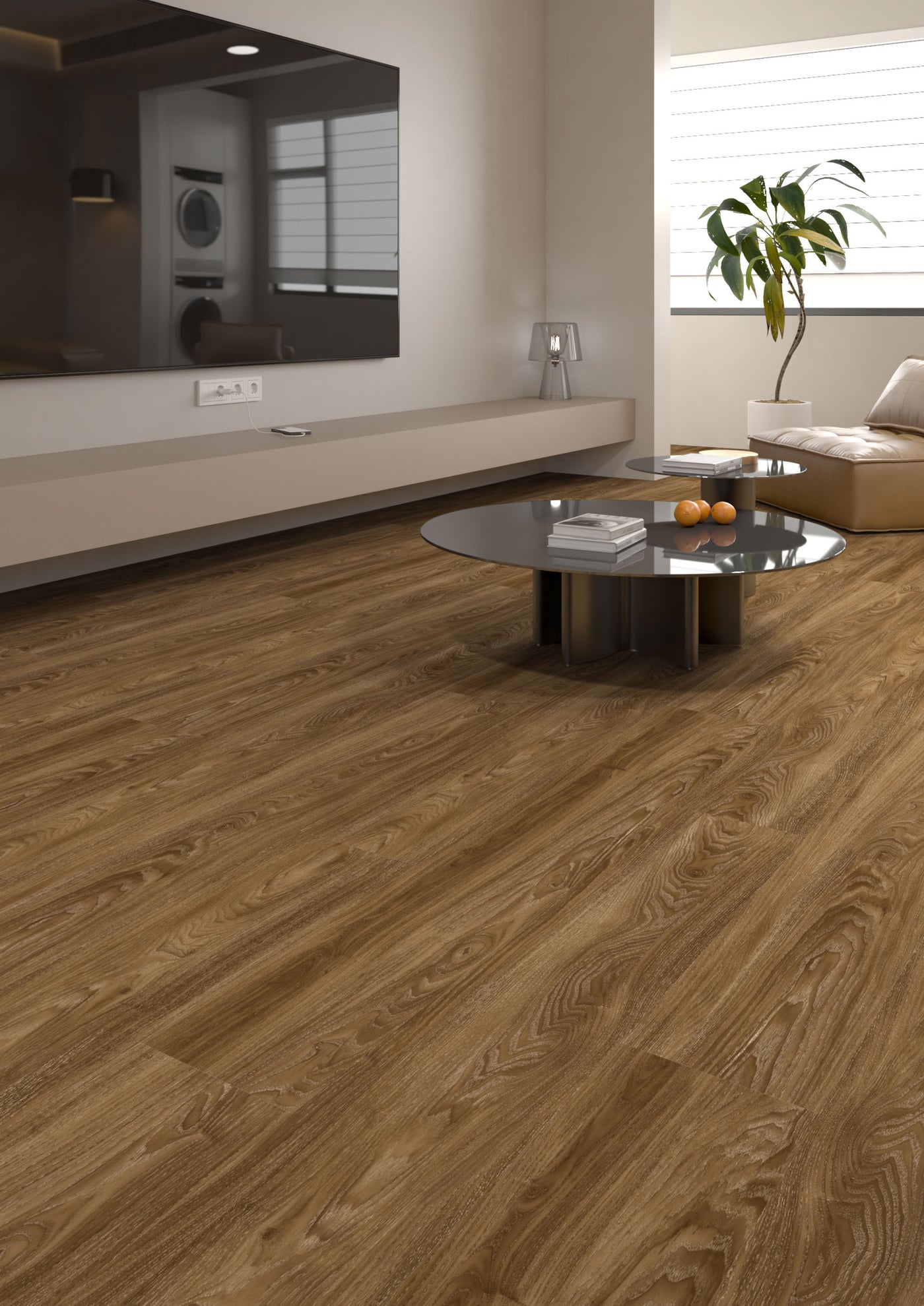 Dynasty Dark Oak — 3D Rendering
